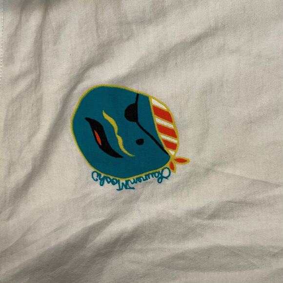 Lauren Moshi RUE COMIC EMOJIS cropped shirt size medium. - Picture 11 of 11